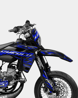 VAGUE - Kit deco SHERCO 50cc - Bleu foncé — vue 3