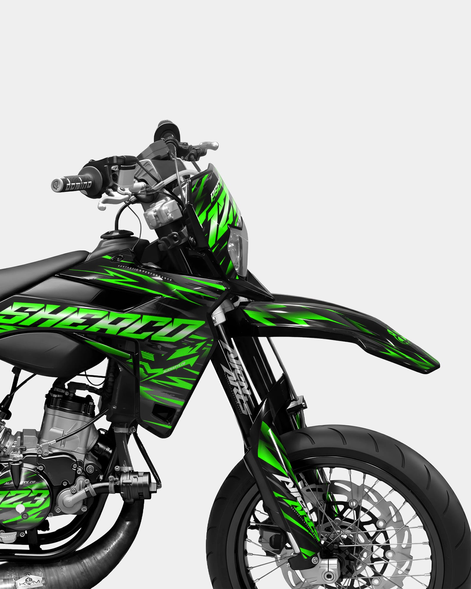 VAGUE - Kit decorativo SHERCO 50cc - Verde