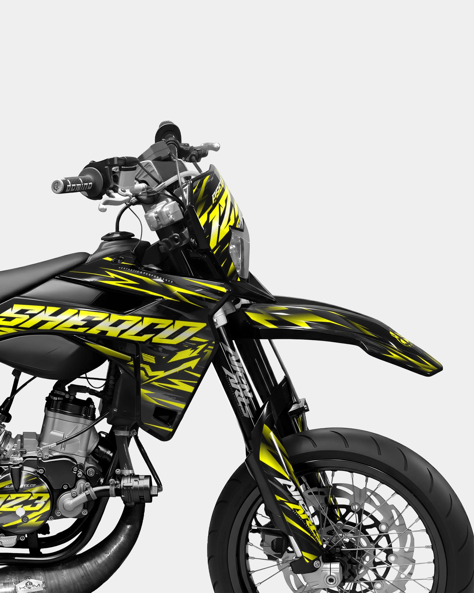 VAGUE - Kit decorativo SHERCO 50cc - Amarillo