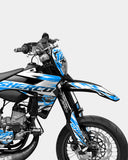 VESTA - Dekorationsset SHERCO 50cc - Blau