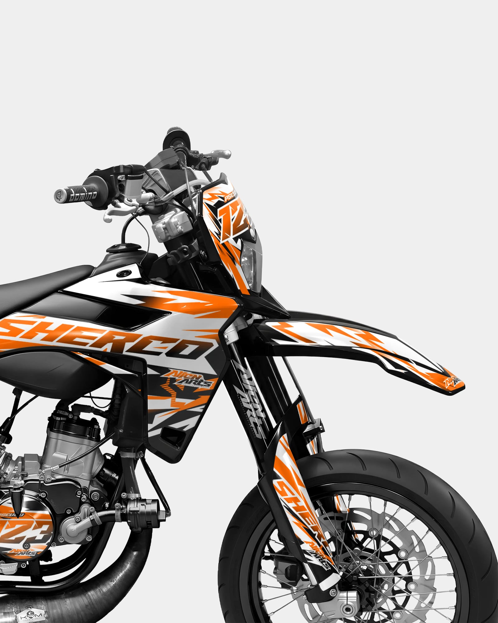 VESTA - Kit decorativo SHERCO 50cc - Arancione