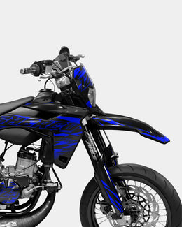 VIREO - Kit deco SHERCO 50cc - Bleu foncé — vue 3