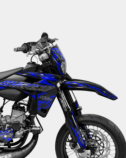 VITRA - Kit deco SHERCO 50cc - Bleu foncé — vue 3