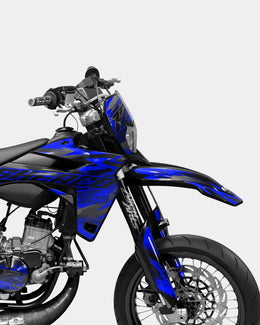ZÉPHYR - Kit deco SHERCO 50cc - Bleu foncé — vue 3