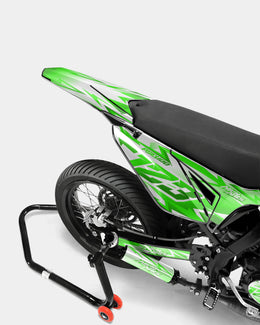 CALYPSO - Kit deco SHERCO 50cc - Vert — vue 3