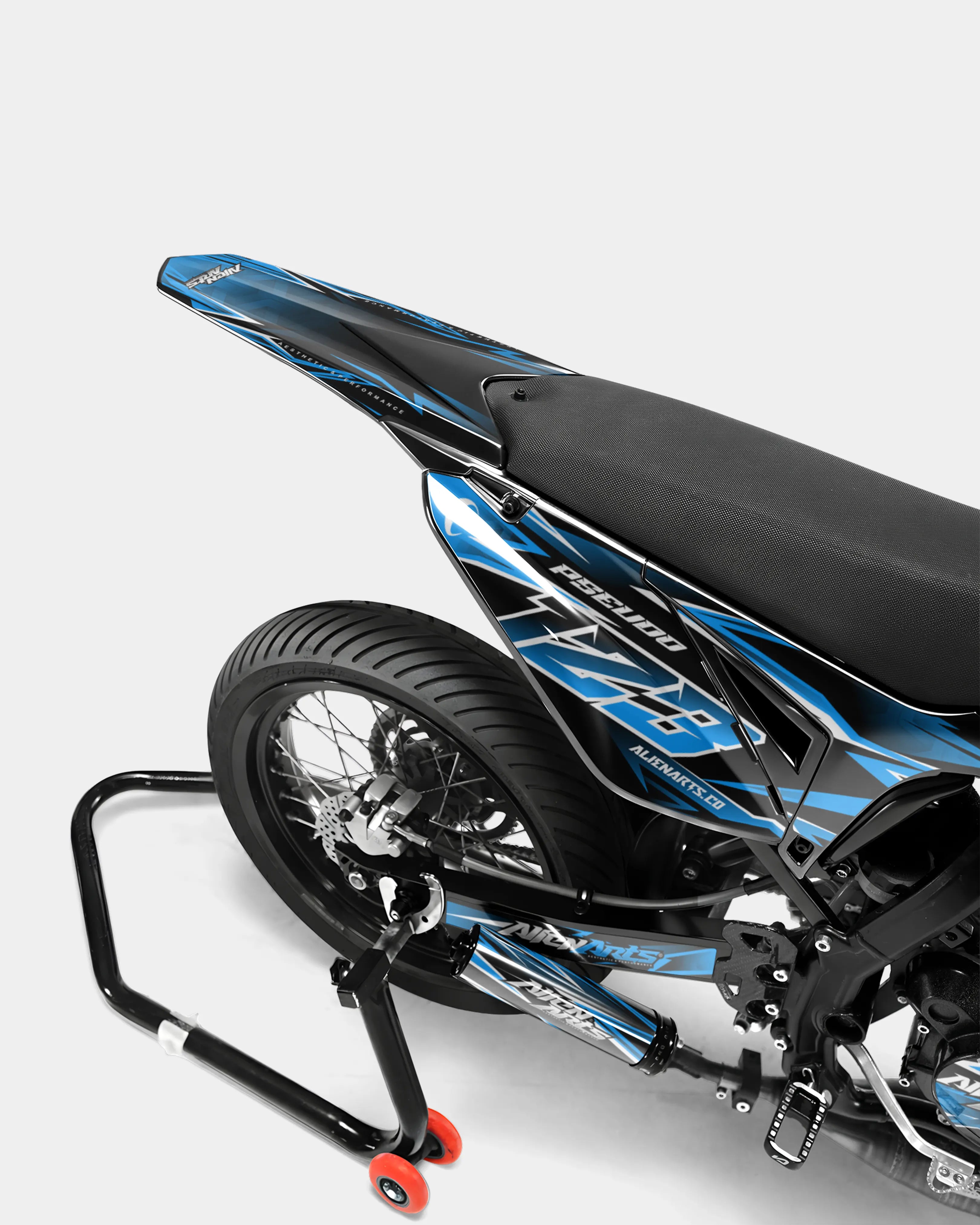 CIEL - Kit deco SHERCO 50cc - Bleu