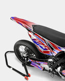 FABLE - SHERCO 50cc decoration kit - Red Blue