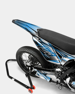 FIKA - Kit deco SHERCO 50cc - Bleu — vue 4