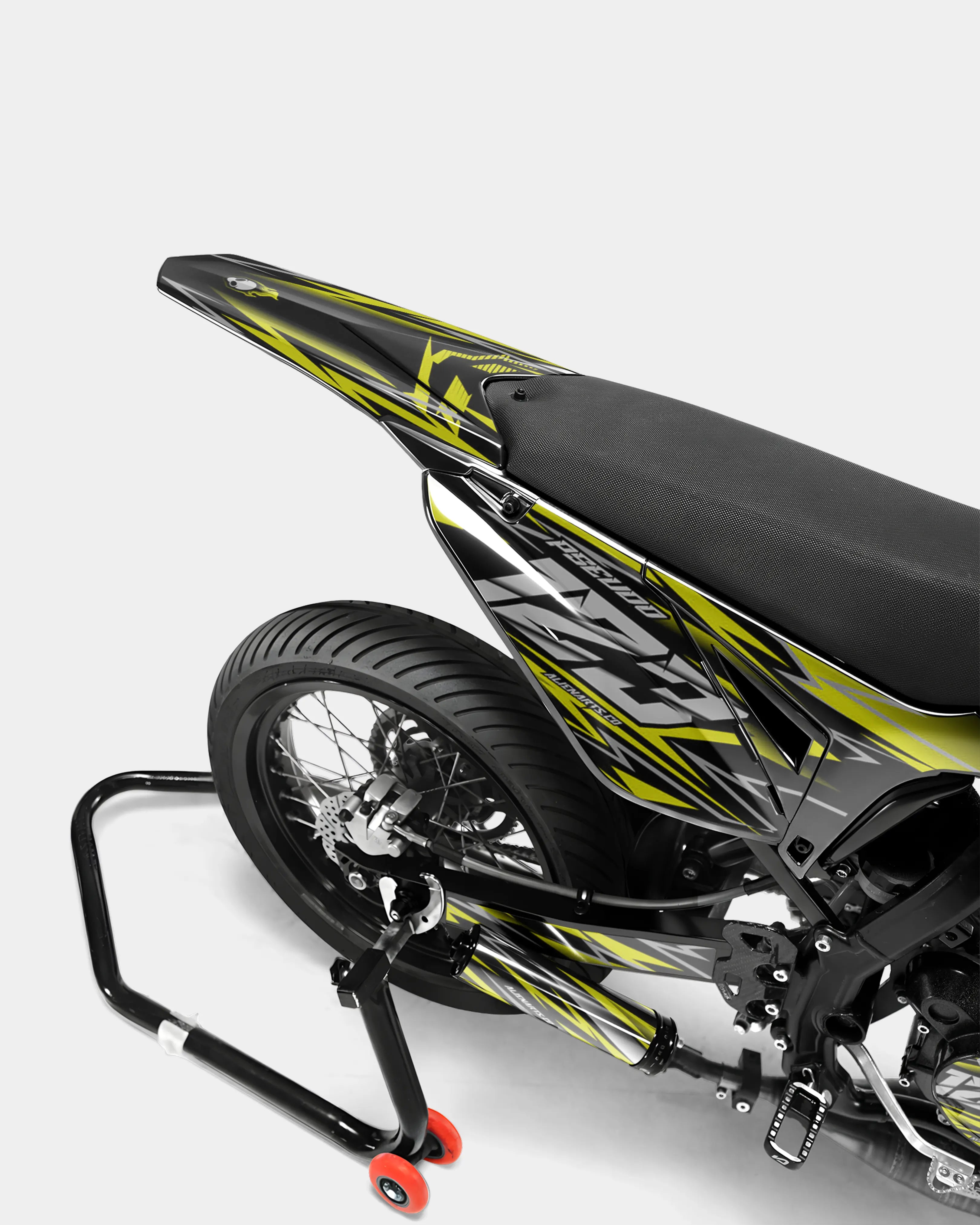 LUEUR- Kit deco SHERCO 50cc - Jaune