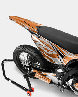 LUNIOR- Kit deco SHERCO 50cc - Orange — vue 4