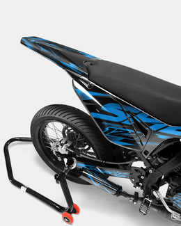 MISTRAL- Kit deco SHERCO 50cc - Bleu — vue 4