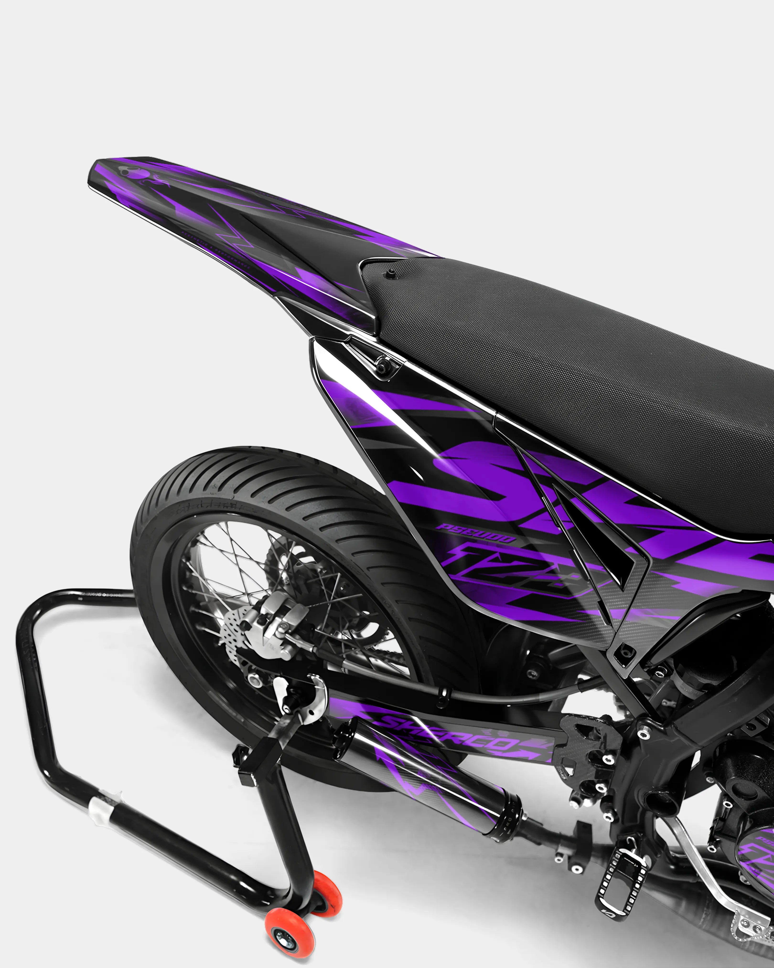 MISTRAL- Dekorationsset SHERCO 50cc - Violett