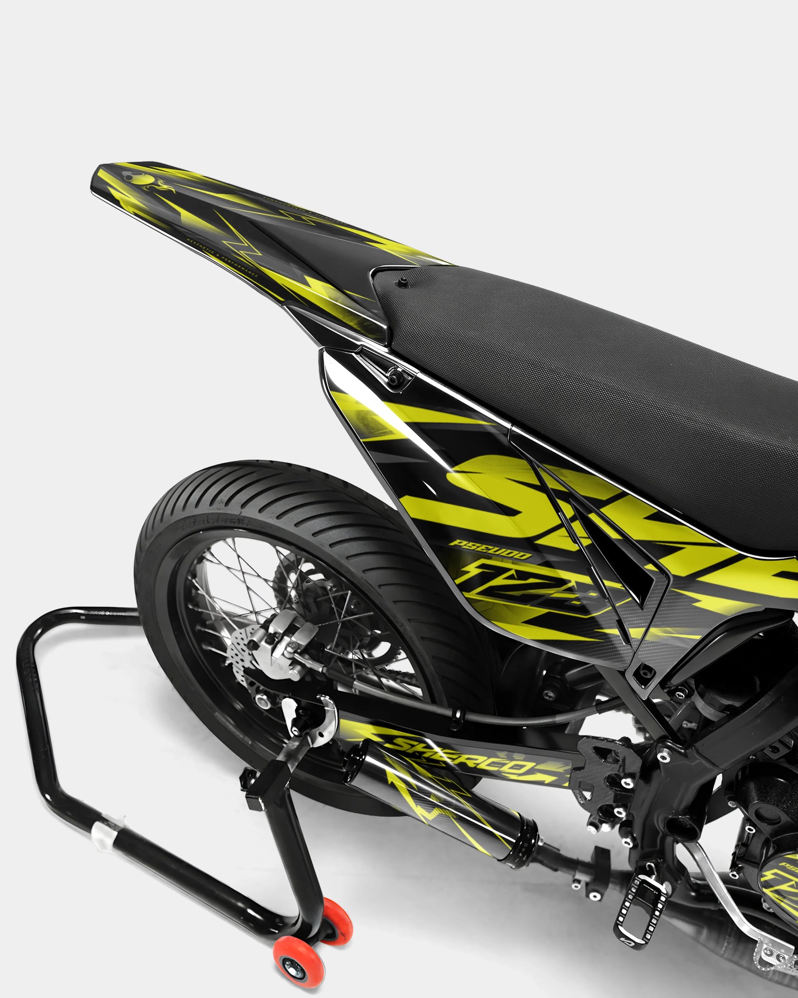 MISTRAL- Dekorationsset SHERCO 50cc - Gelb