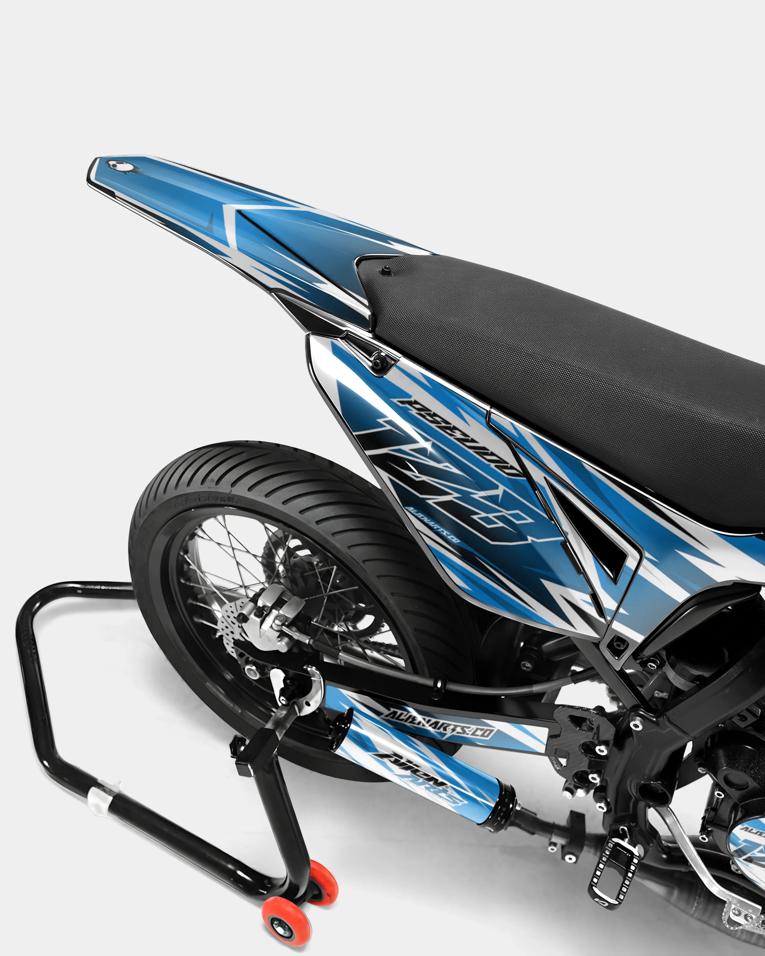 ONYX - Dekorationsset SHERCO 50cc - Blau