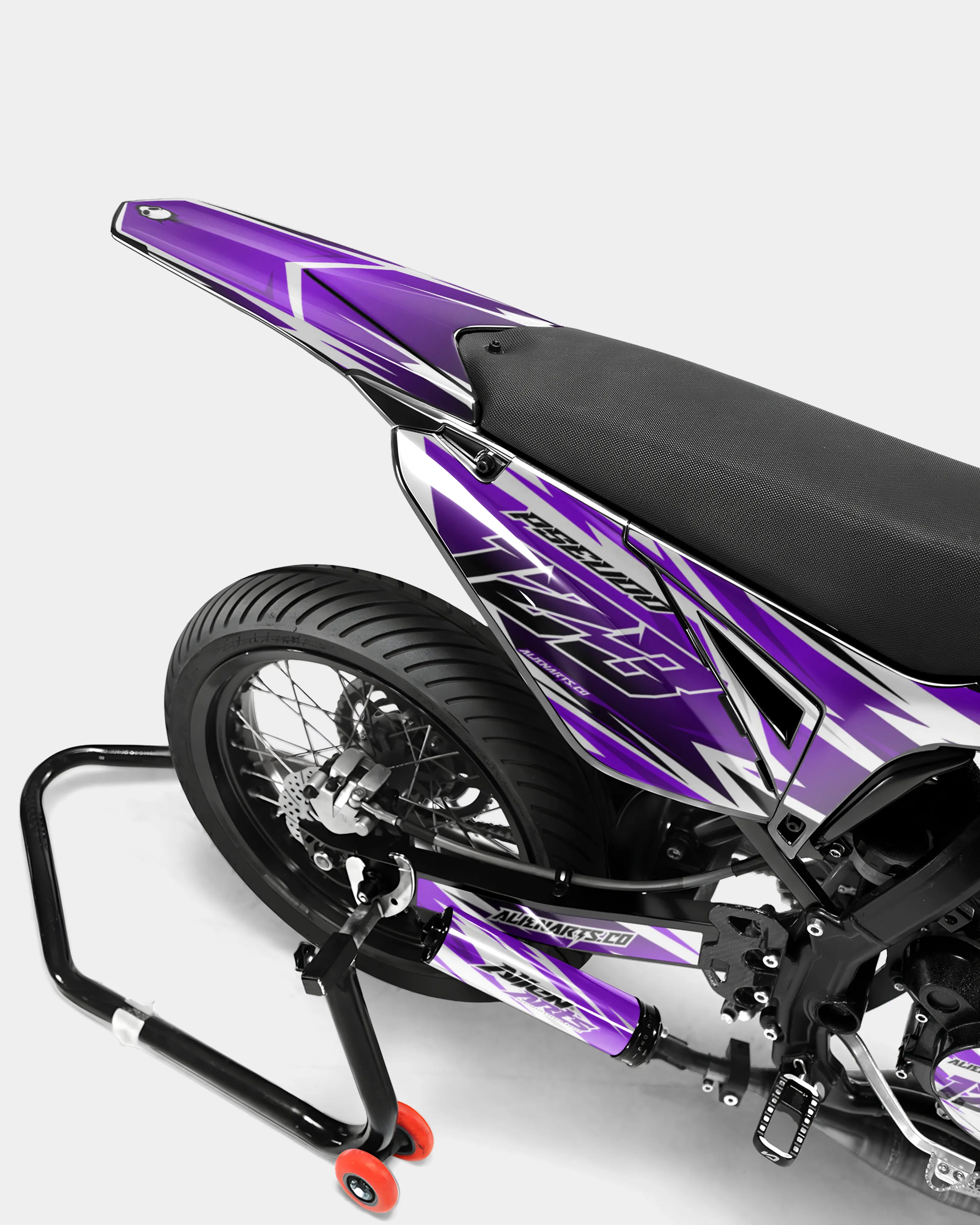 ONYX - Dekorationsset SHERCO 50cc - Violett