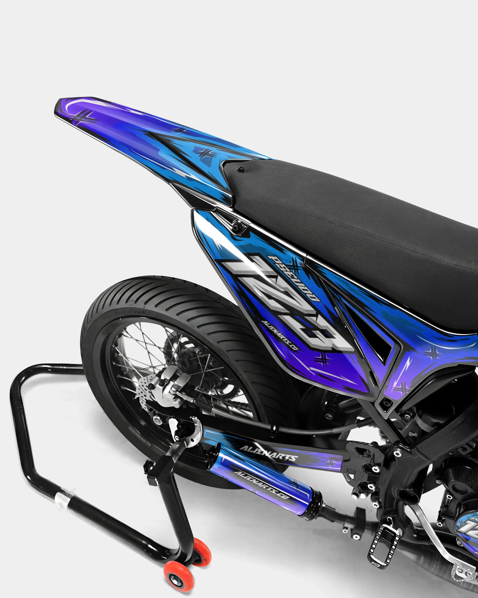PAVO - Kit decorativo SHERCO 50cc - Azul