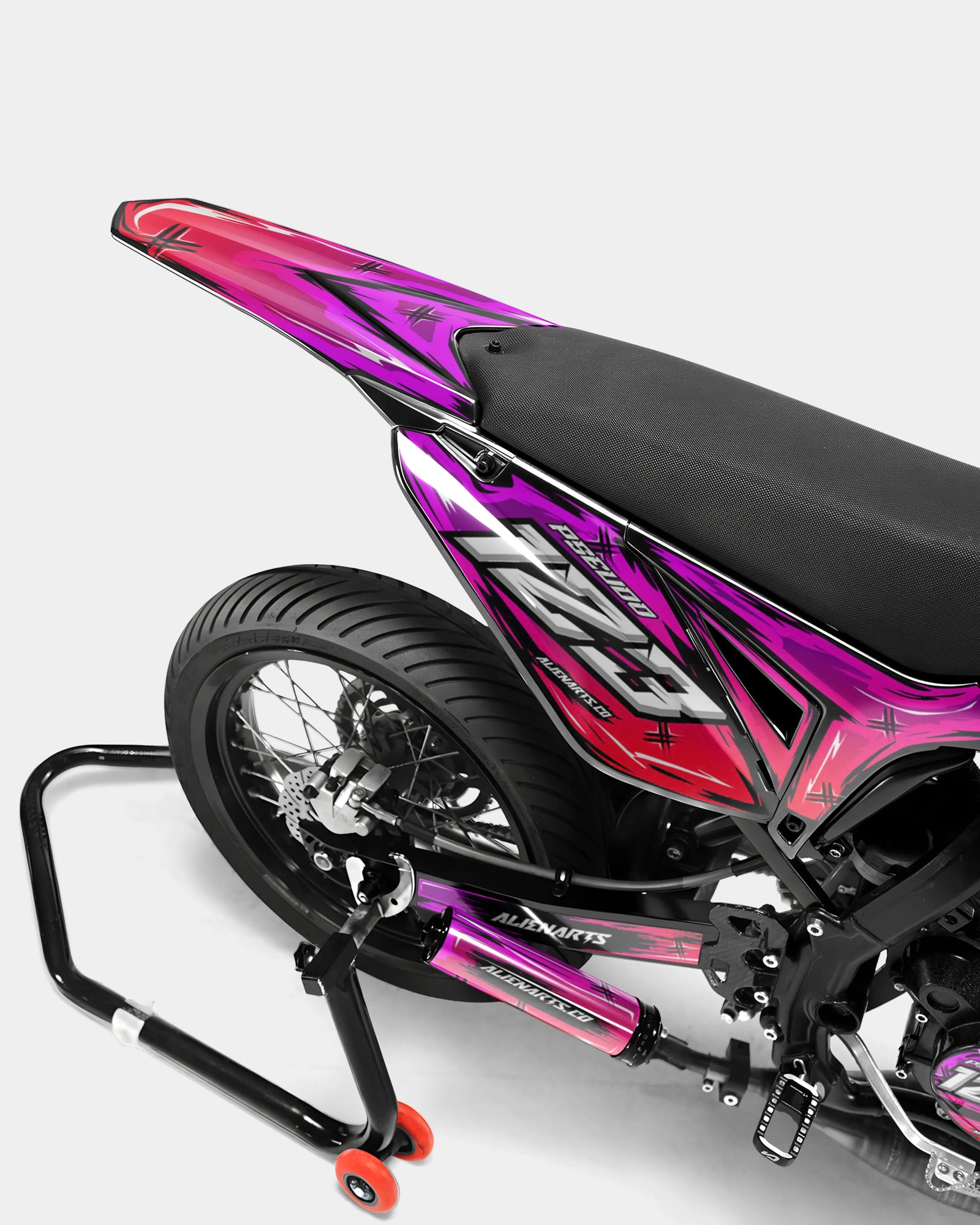 PAVO - Dekorationsset SHERCO 50cc - Rosa