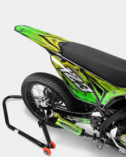 PAVO - Kit deco SHERCO 50cc - Jaune Vert — vue 4