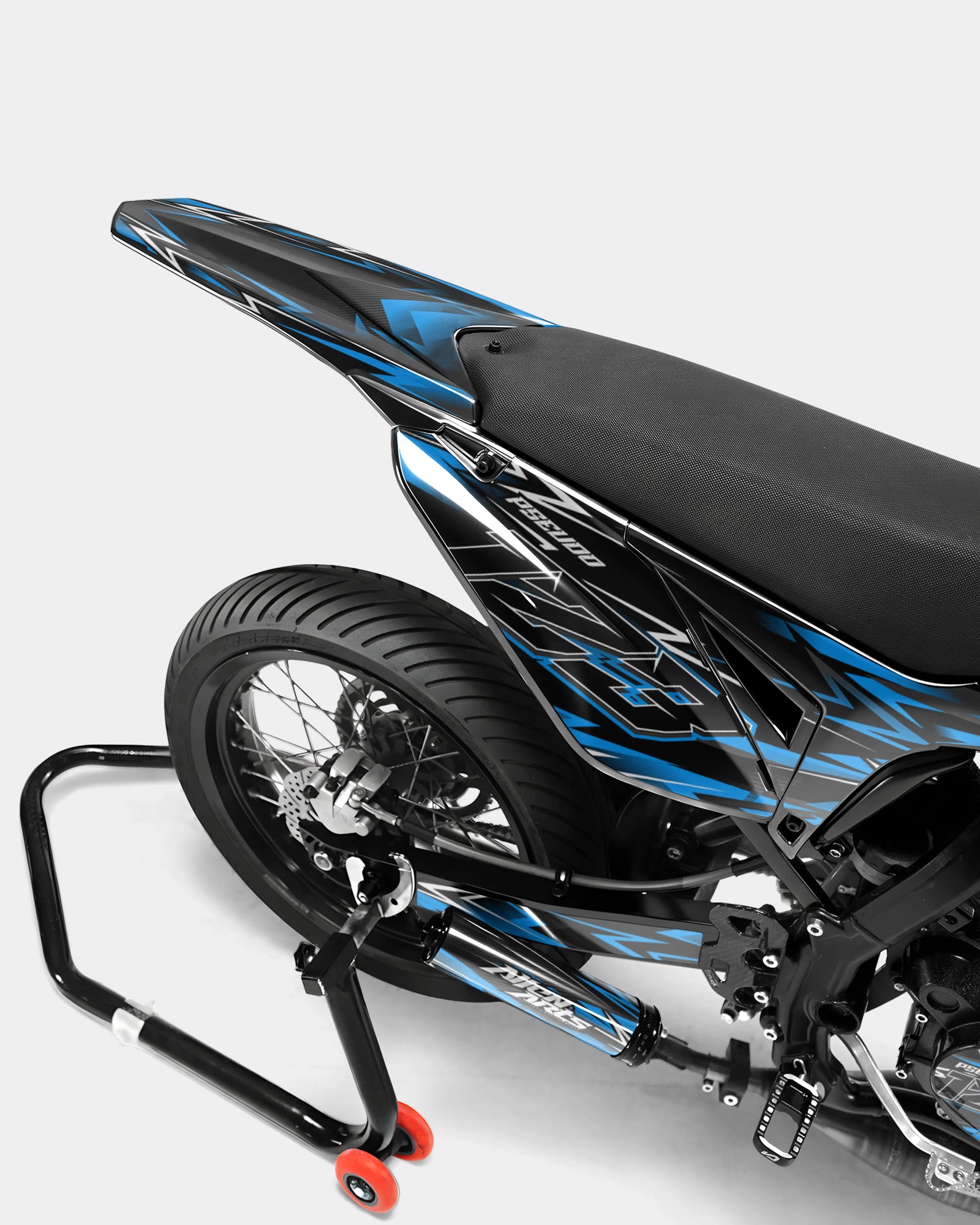 PIQUE - Dekorationsset SHERCO 50cc - Blau