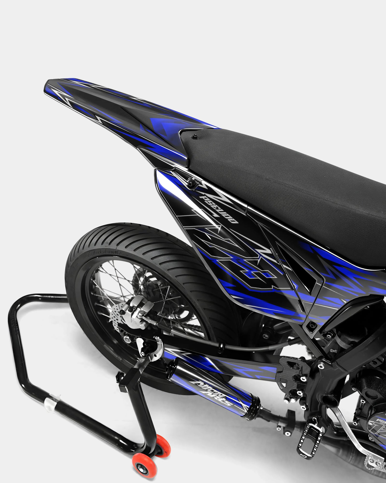 PIQUE - Kit deco SHERCO 50cc - Bleu foncé