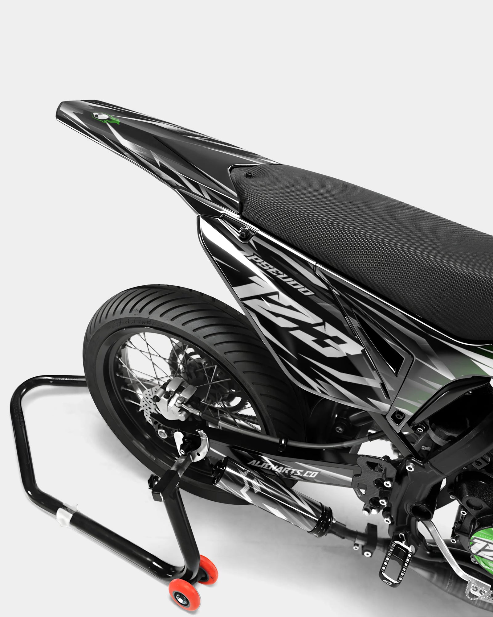 PLUME - Kit decorativo SHERCO 50cc - Verde