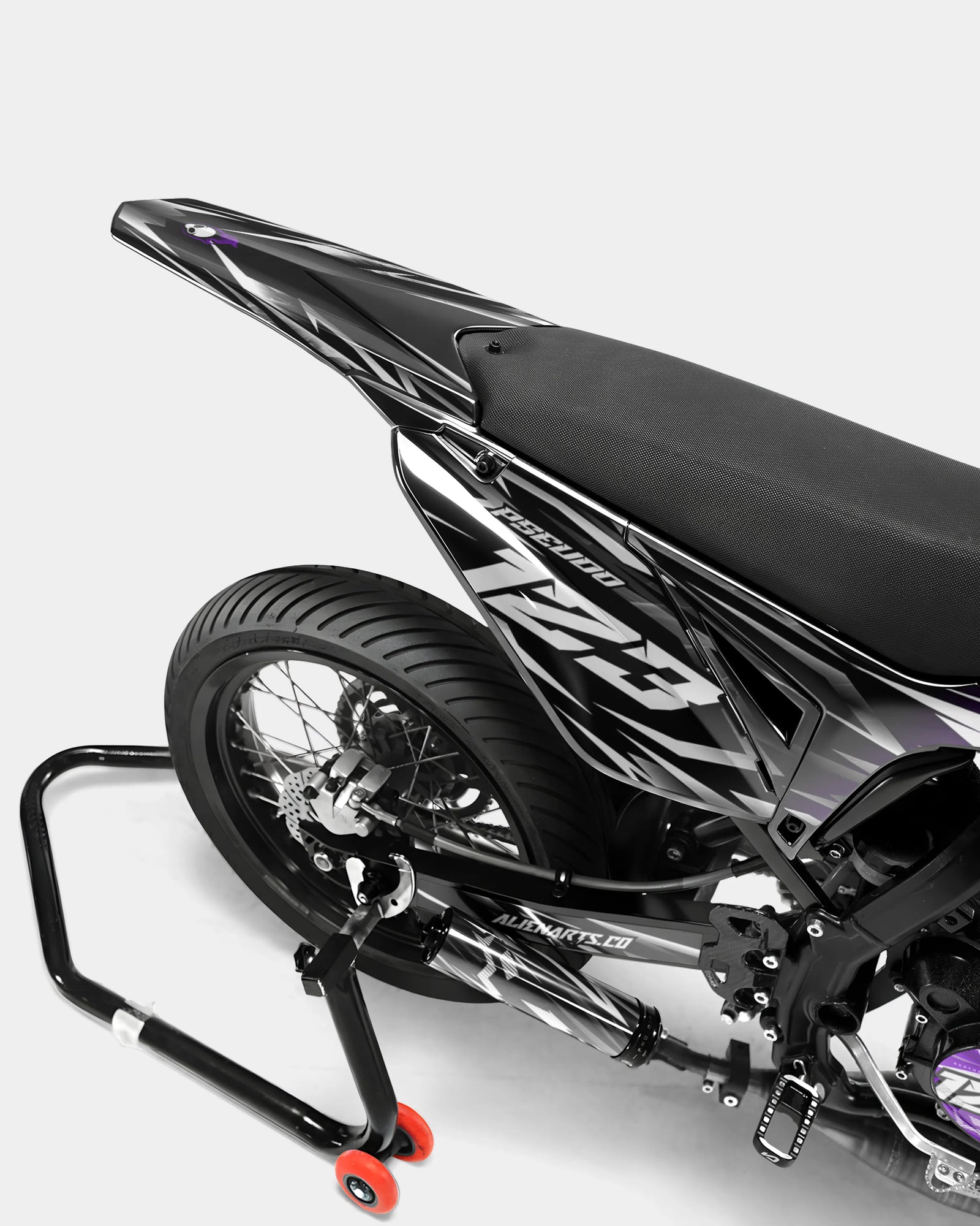 PLUME - Decoratieset SHERCO 50cc - Paars
