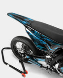 SUJAK - Dekorationsset SHERCO 50cc - Blau