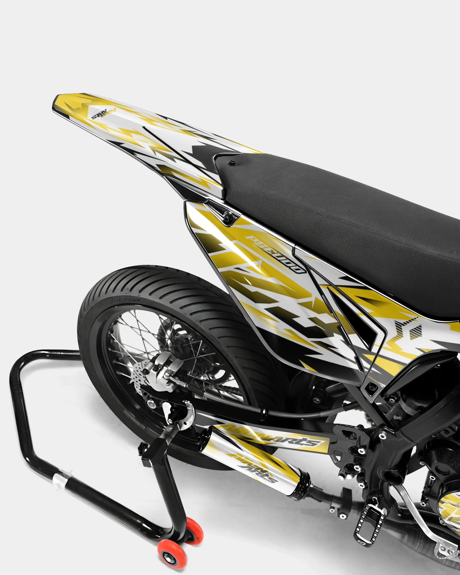 VESTA - Kit decorativo SHERCO 50cc - Amarillo oscuro