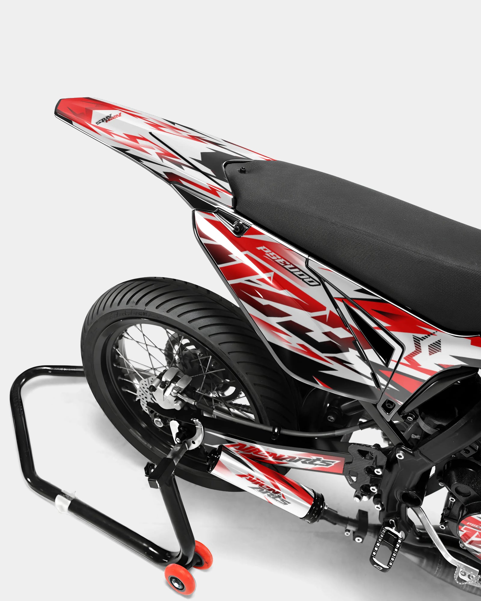 VESTA - Dekorationsset SHERCO 50cc - Rot