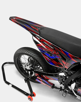 VITRA - Kit deco SHERCO 50cc - Rouge Bleu — vue 4