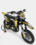 AUROPE - Dekorationsset SHERCO 50cc - Dunkelgelb