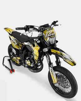 AUROPE - Kit deco SHERCO 50cc - Jaune foncé — vue 2
