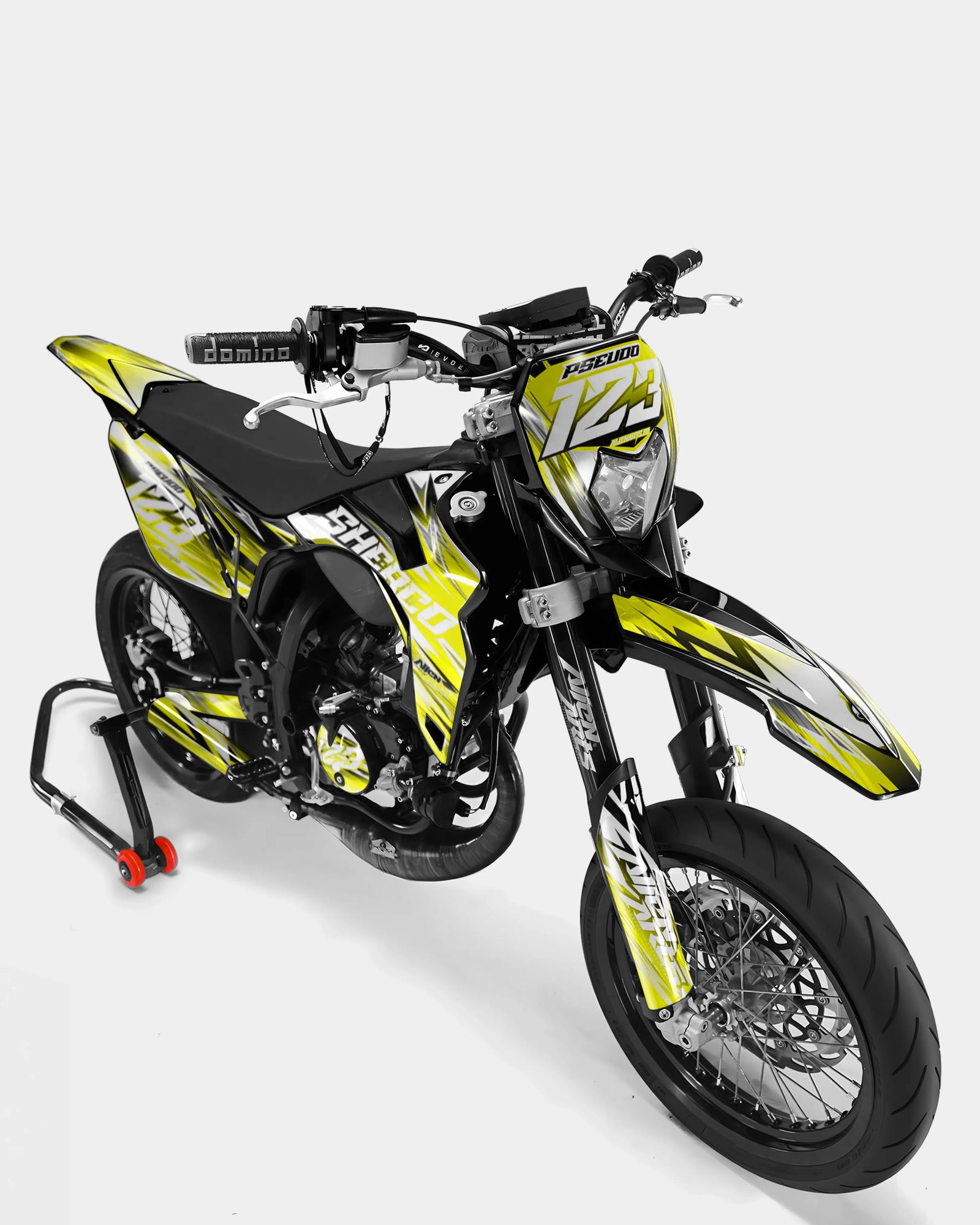 AUROPE - Kit decorativo SHERCO 50cc - Giallo