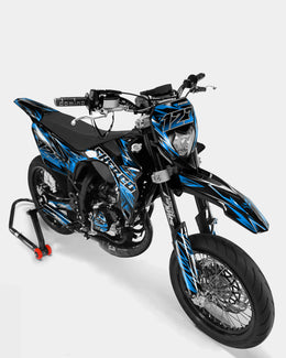BRUME - Kit deco SHERCO 50cc - Bleu — vue 2