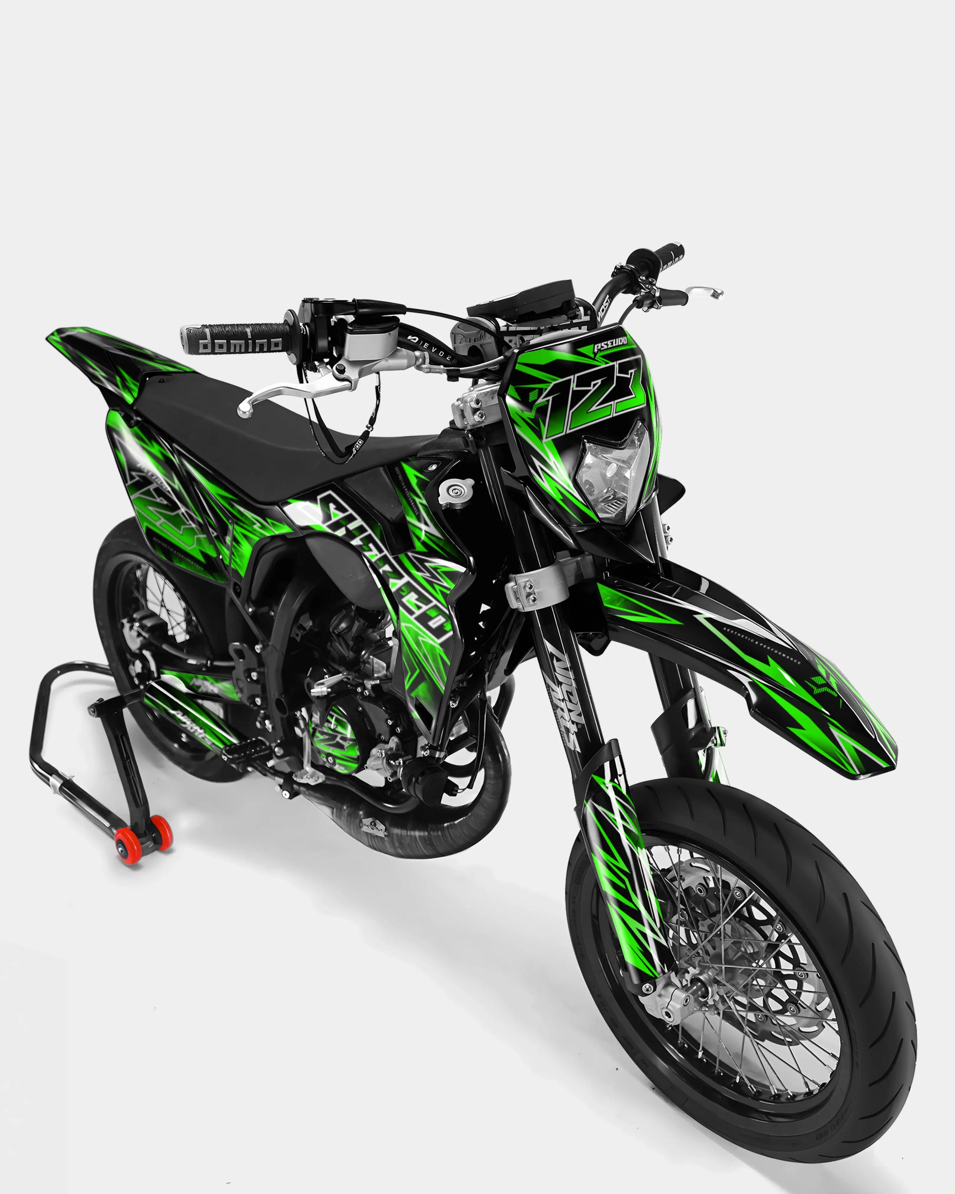 BRUME - Kit deco SHERCO 50cc - Vert