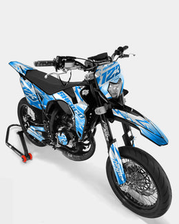 CALYPSO - Kit deco SHERCO 50cc - Bleu — vue 2