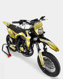CALYPSO - Dekorationsset SHERCO 50cc - Dunkelgelb