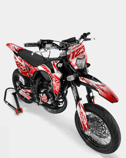 CALYPSO - Kit deco SHERCO 50cc - Rouge — vue 2