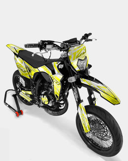 CALYPSO - Kit deco SHERCO 50cc - Jaune — vue 2