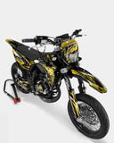 CIEL - Dekorationsset SHERCO 50cc - Dunkelgelb