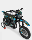 ECLAT - Dekorationsset SHERCO 50cc - Blau