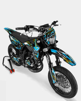 ECLAT - Kit deco SHERCO 50cc - Bleu — vue 2