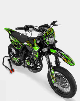 ECLAT - Kit deco SHERCO 50cc - Vert — vue 4