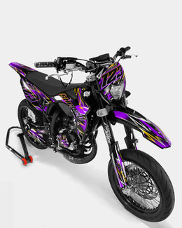 ECLAT - Kit deco SHERCO 50cc - Violet — vue 2