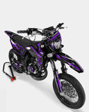 ELARA - Dekorationsset SHERCO 50cc - Violett