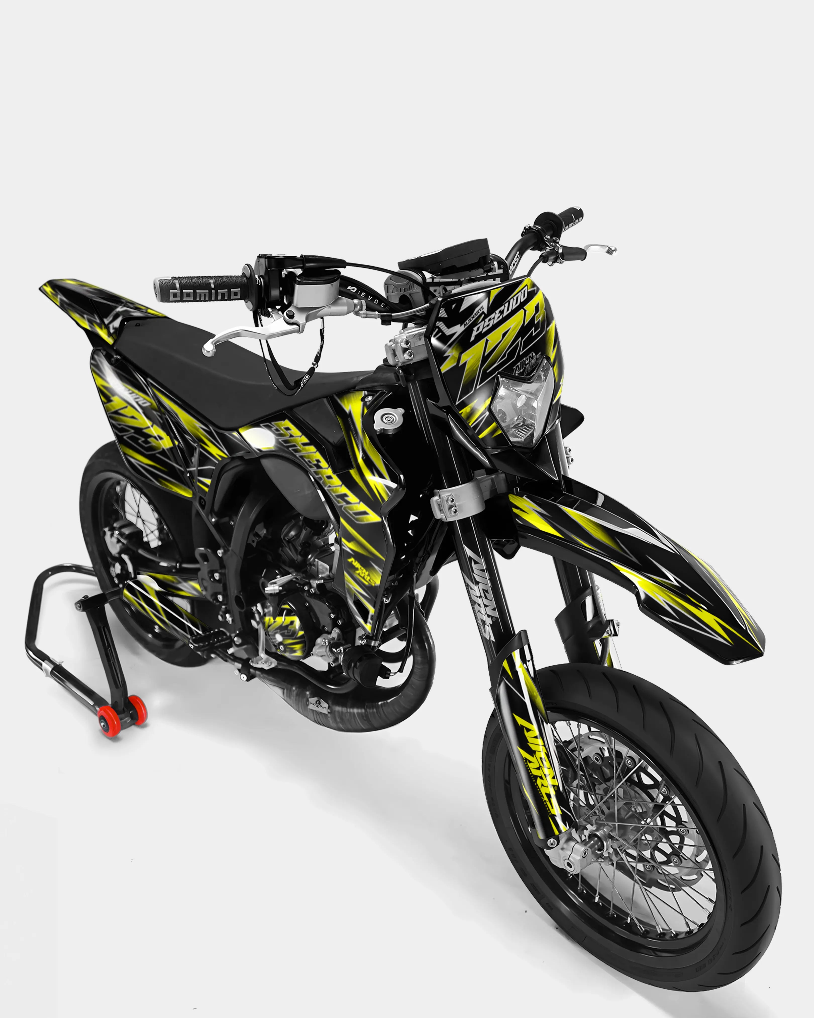 ELARA - Kit deco SHERCO 50cc - Jaune