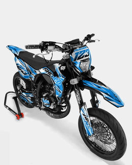 FABLE - Kit deco SHERCO 50cc - Bleu — vue 2
