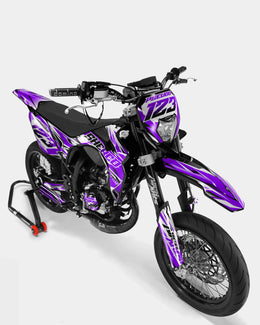 FABLE - Kit deco SHERCO 50cc - Violet — vue 2