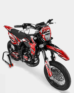 FABLE - Kit deco SHERCO 50cc - Rouge — vue 2