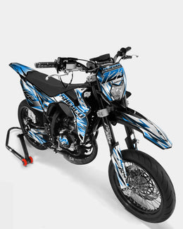 FIKA - Kit deco SHERCO 50cc - Bleu — vue 2